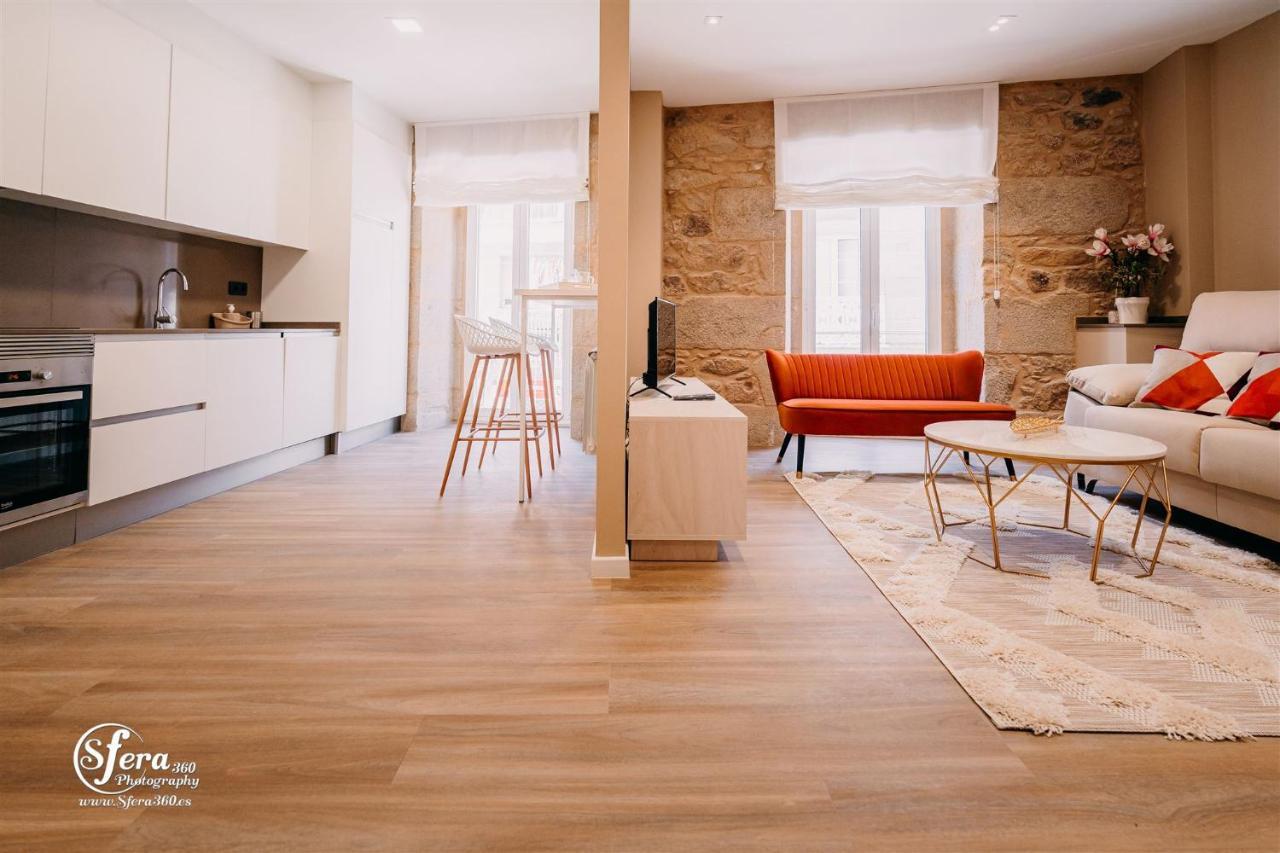 Apartamentos Rua Vella Caldas De Reis Εξωτερικό φωτογραφία