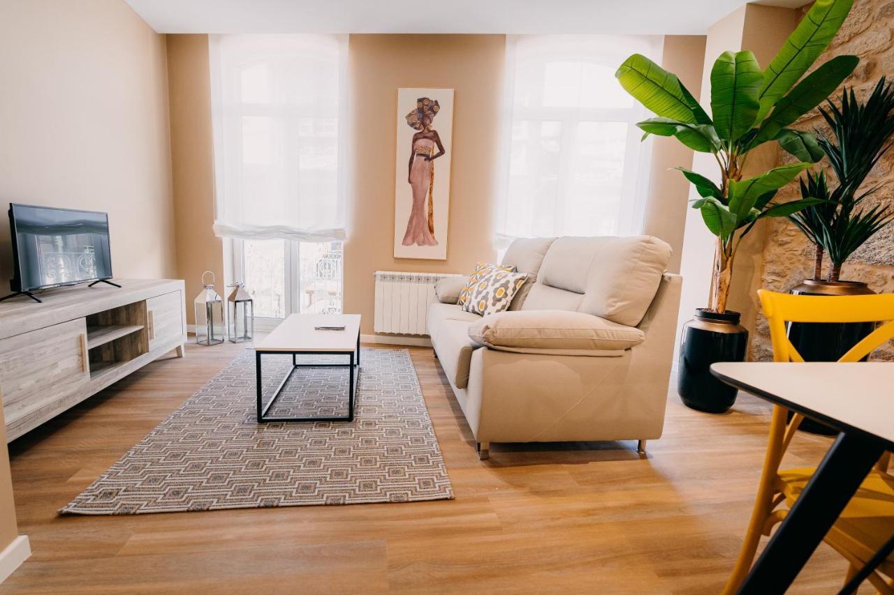 Apartamentos Rua Vella Caldas De Reis Εξωτερικό φωτογραφία