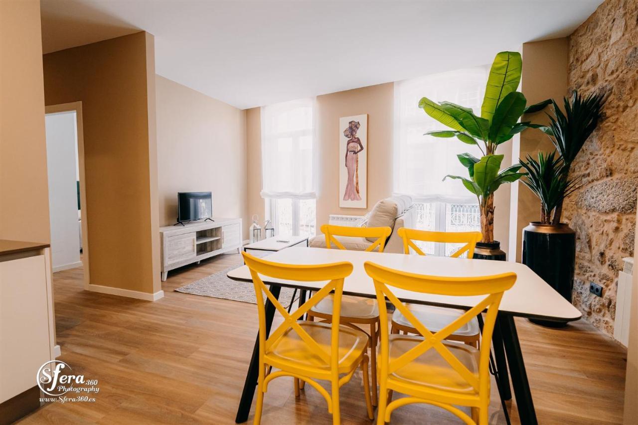 Apartamentos Rua Vella Caldas De Reis Εξωτερικό φωτογραφία